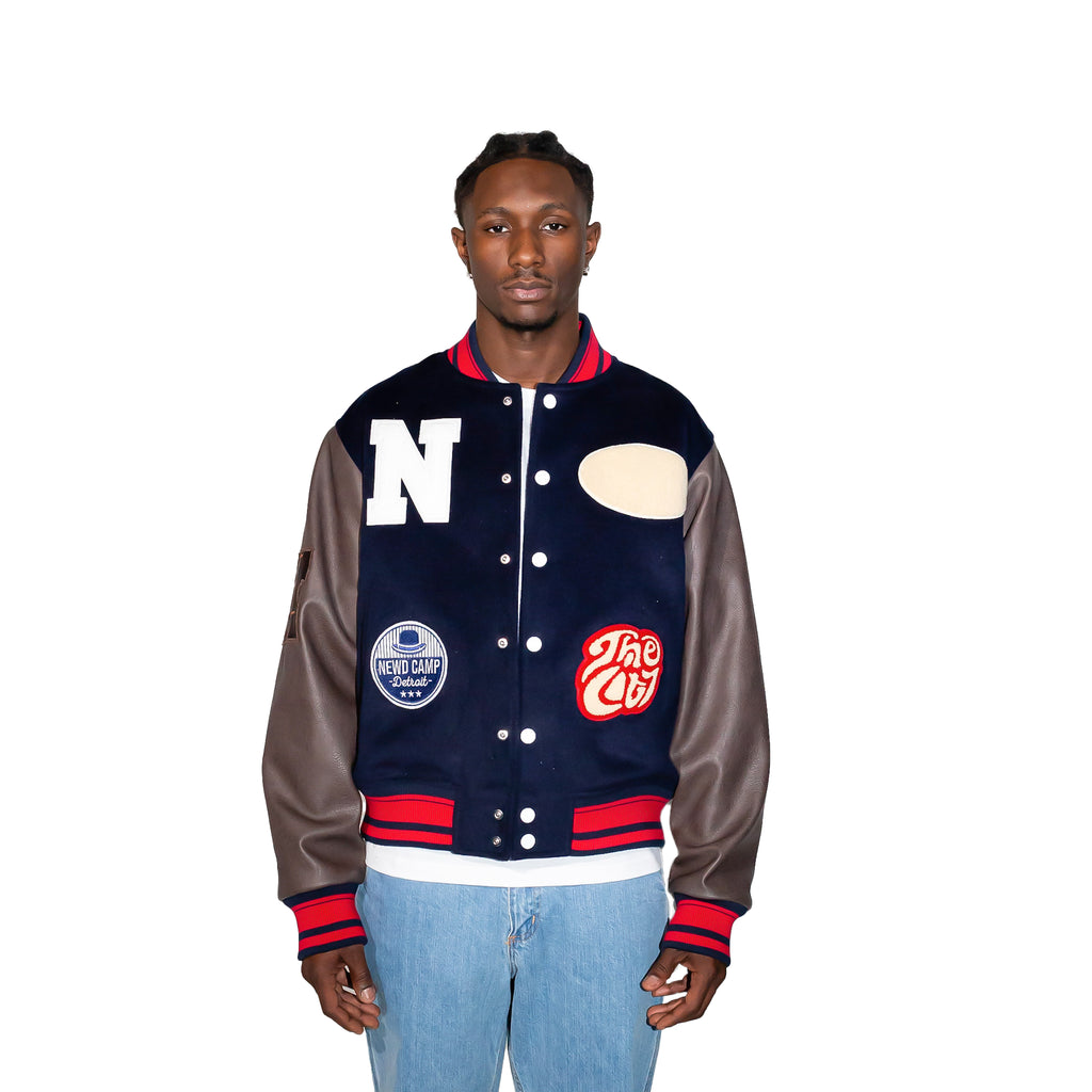 NEWD For Detroit Core Varsity Jacket
